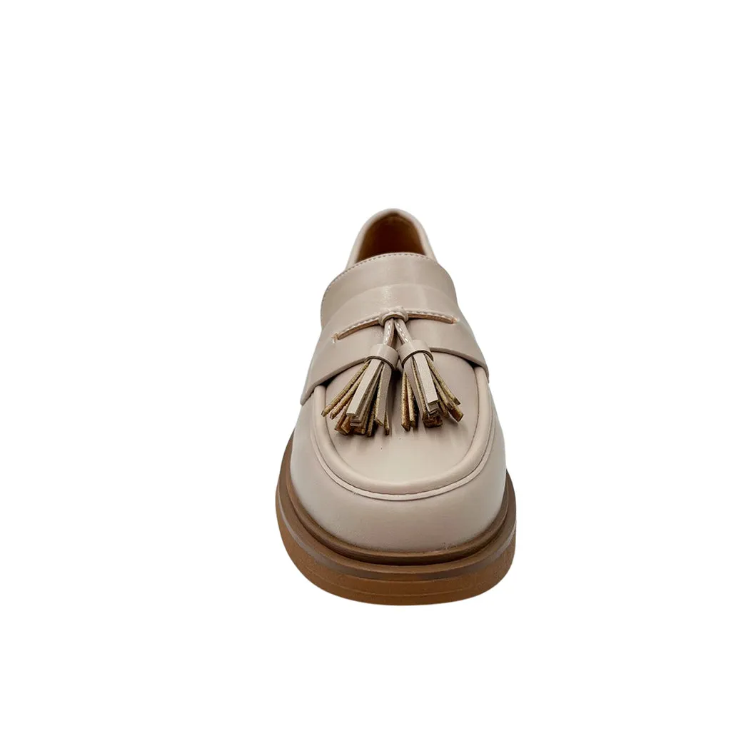 ADOC Mocasines Oleg color blanco hueso