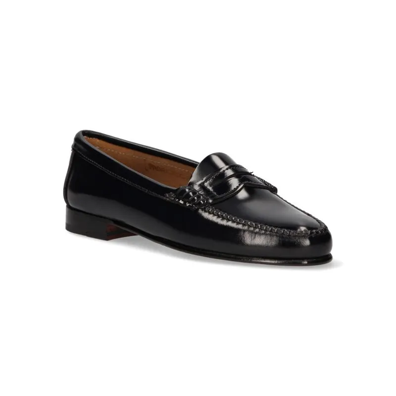 Mocasin señora antifaz azul
